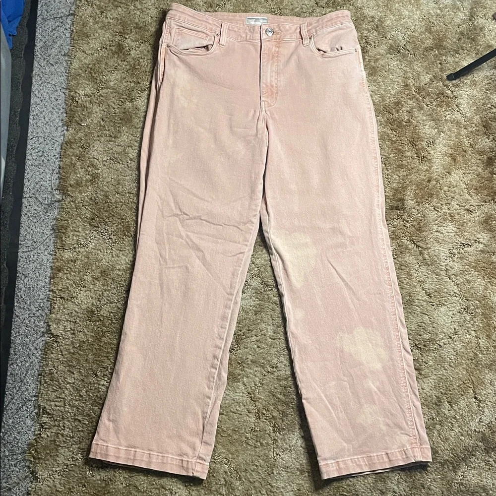 Kut From The Kloth High Rise Pattie‎ Straight Leg Jean Size 12